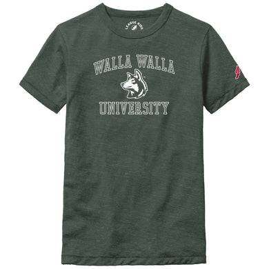 Youth Victory Falls Tee, Vintage Heather Green