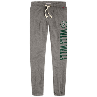 Victory Springs Ladies Closed Bottom Sweatpant | Fall Heather Grey