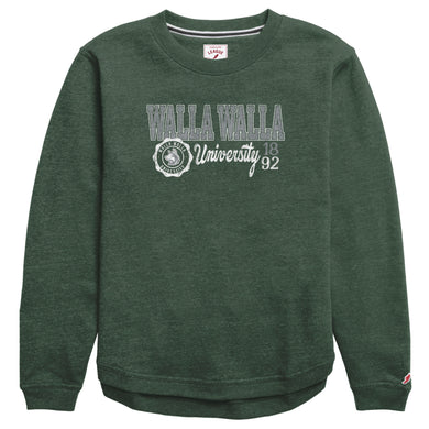 Victory Springs Ladies Crewneck | Heather Hunter