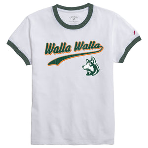 Ladies Intramural Ringer Tee | Heather Hunter