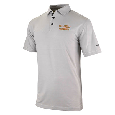 Tucker Falls Polo by Columbia, Silver Grey