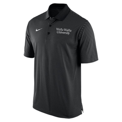 NIKE Stadium Stripe Polo, Black (F24)