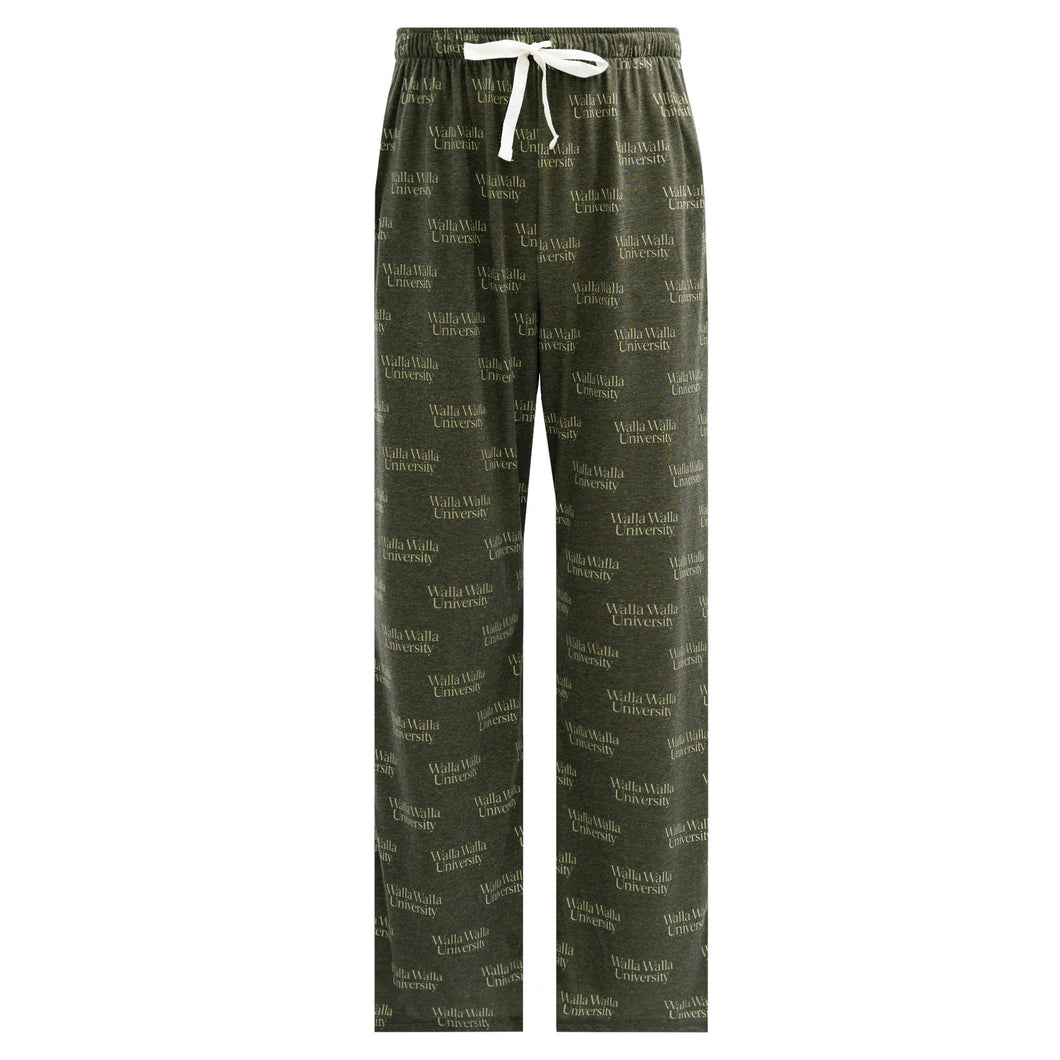 Adult Sublimated Logo Pants, Dark Green