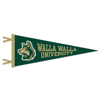 9 x 24 Flock Plus Pennant, Green