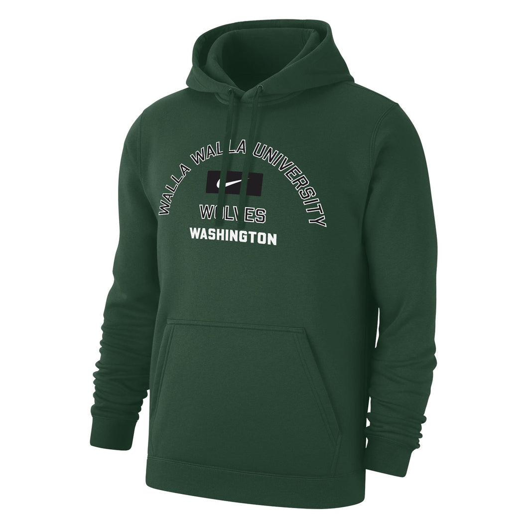 Club Fleece PO Hoodie | Gorge Green