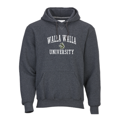 Unisex Fleece Hooded Sweatshirt, Charcoal Heather