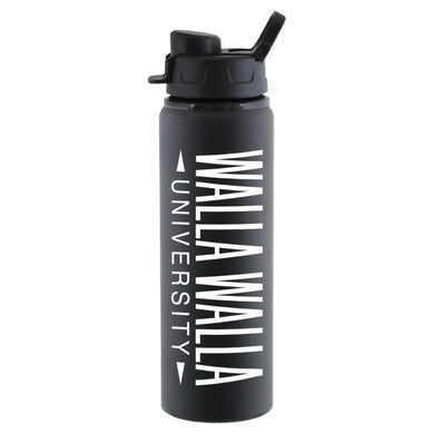 Savannah Aluminum Water Bottle | Black