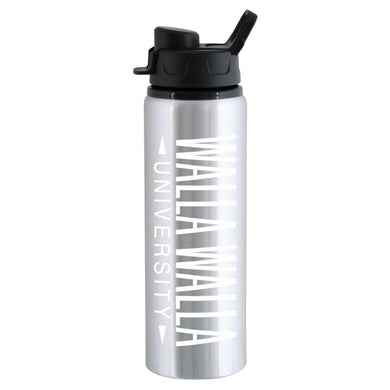 Savannah Aluminum Water Bottle | Silver