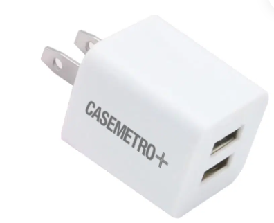 Dual USB-A Wall Charger - White (SDUSBDLW)