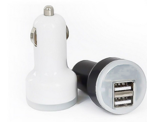 USB Car Charger - White (SDUSBCARW)