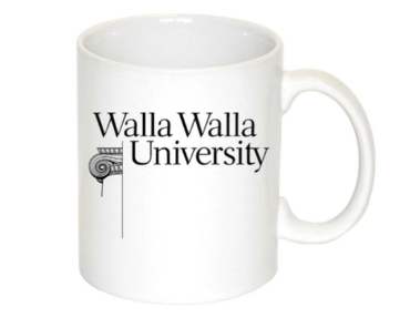 WWU Pillar 11 oz Coffee Mug, White