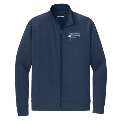 Nursing Men's Stretch Full Zip Jacket, Navy