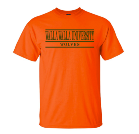 T-Shirt by MV Sport, Orange