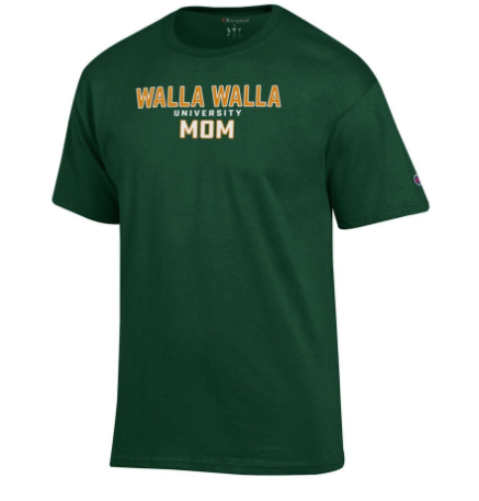 WWU Mom T-shirt Champion, Green