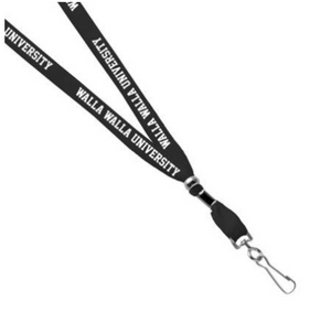 Printed Lanyard, Black