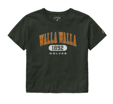 WWU Clothesline Crop T-shirt League, Green